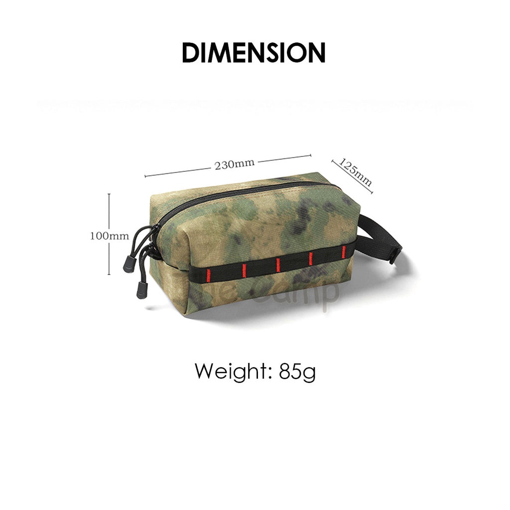 EDC Tissue Multipurpose Bag Camping Storage Equipment Compact Outdoor