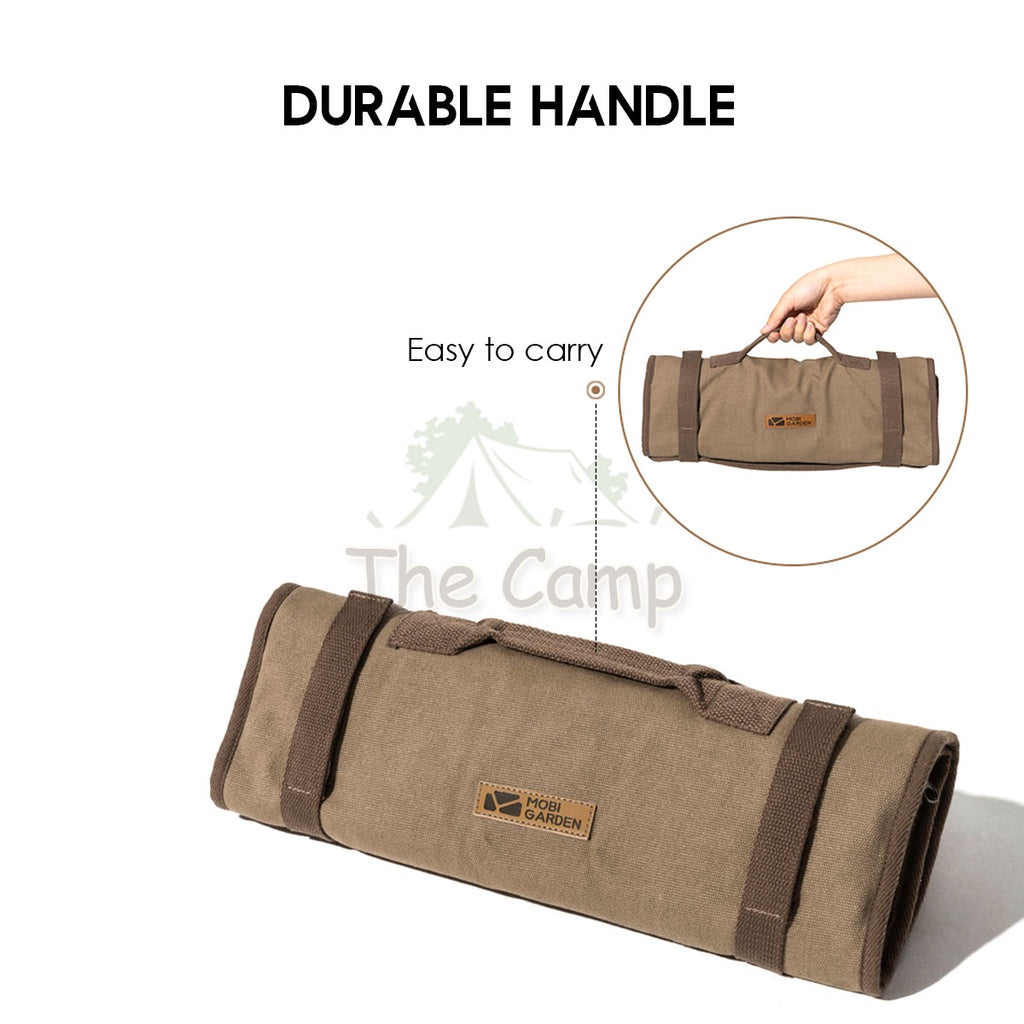 Mobi Garden Peg Storage Bag Stake Hammer Nail Bags Tent Tarp Paracord Rope Store Camping Flysheet Tent Tensioner Tarp