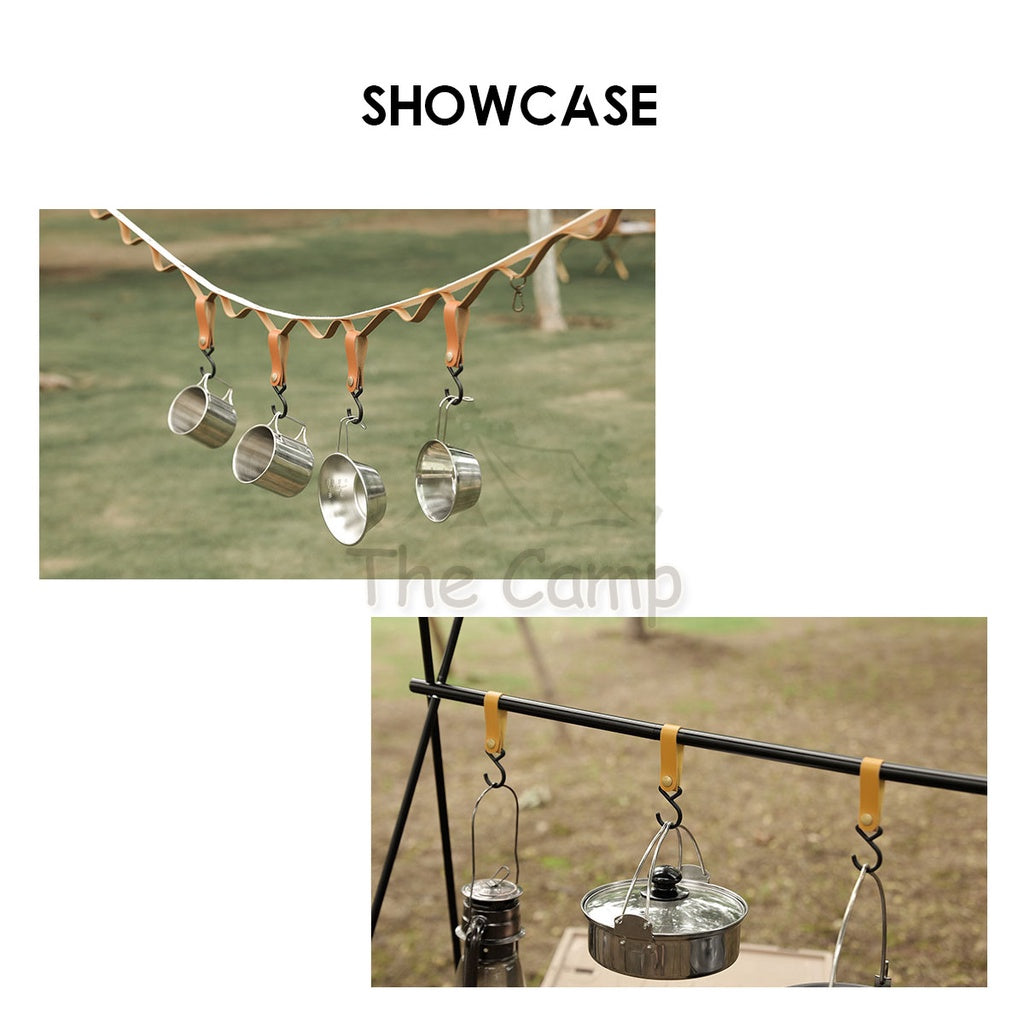 Outdoor Camping Hanging Hook for Triangle Rack Shelf S Shaped Hanger