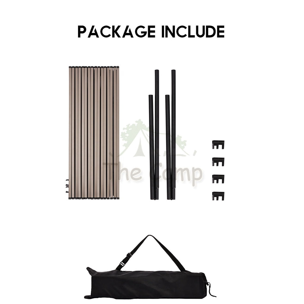 Universal Aluminium Alloy Wagon Table Top for Naturehike Mobi Garden Trolley Camping