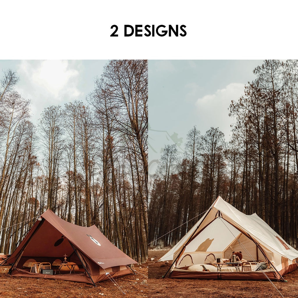 Mobi Garden Era 150 Line Friends Tent Large Space 2 3 4 People Quick Fast Rainproof Outdoor Camping Browns Naturehike