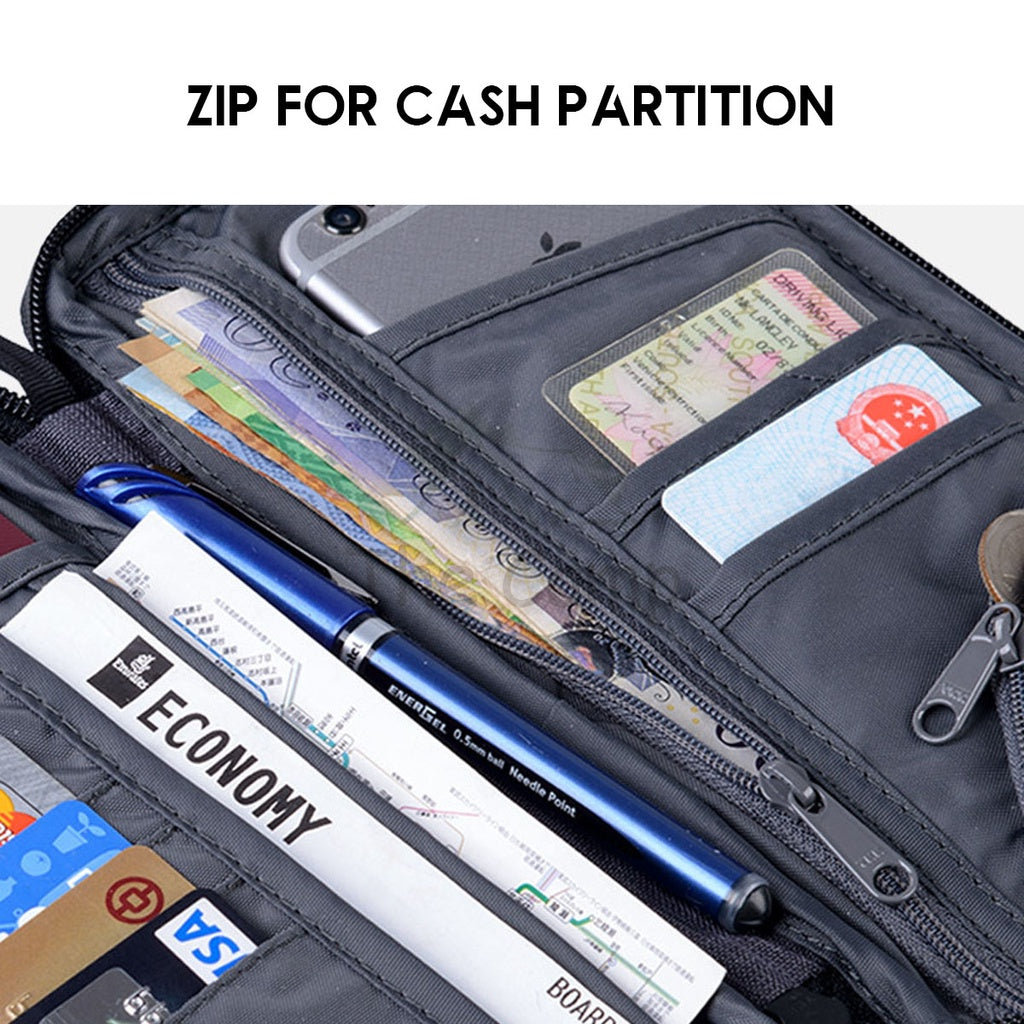 Naturehike Waterproof Travel Wallet Waterproof Passport Holder Coin Bag Purse Camping Tent Nail Peg Rope Table Chair