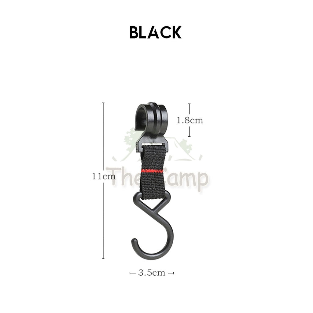 Outdoor Camping Hanging Hook for Triangle Rack Shelf S Shaped Hanger