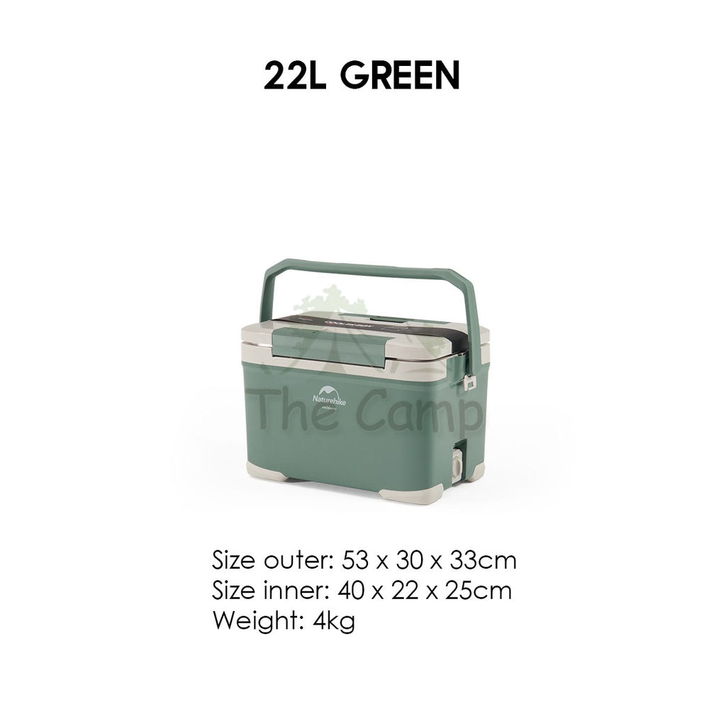Naturehike Portable LY Cooler Box Ice Box Camping Outdoor Picnic Refrigerator Storage Box 22L 30L Freezer NH21SNX05