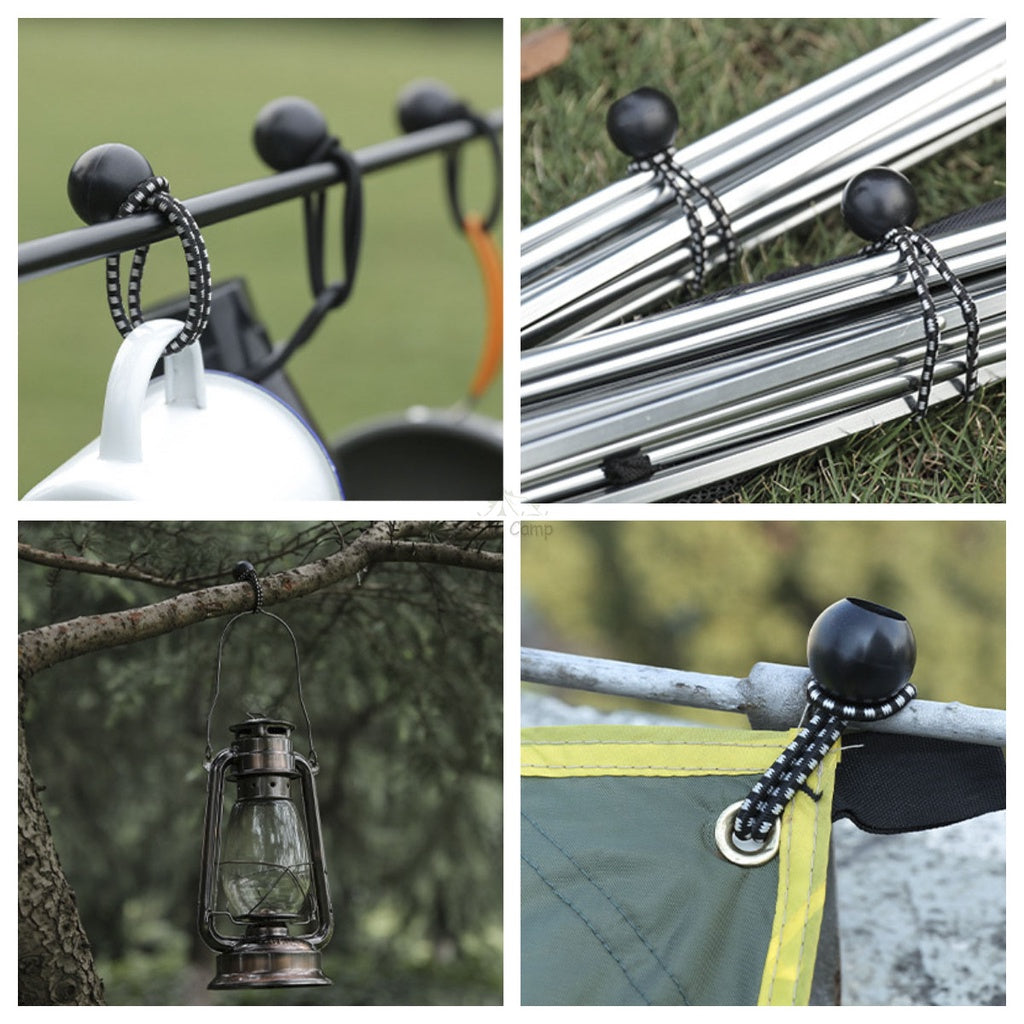 Elastic Bungee Cord Tie Storage Multi Function Tarp Elastic Cord Rope Curtain Tie Camping Bungees Tarpaulins