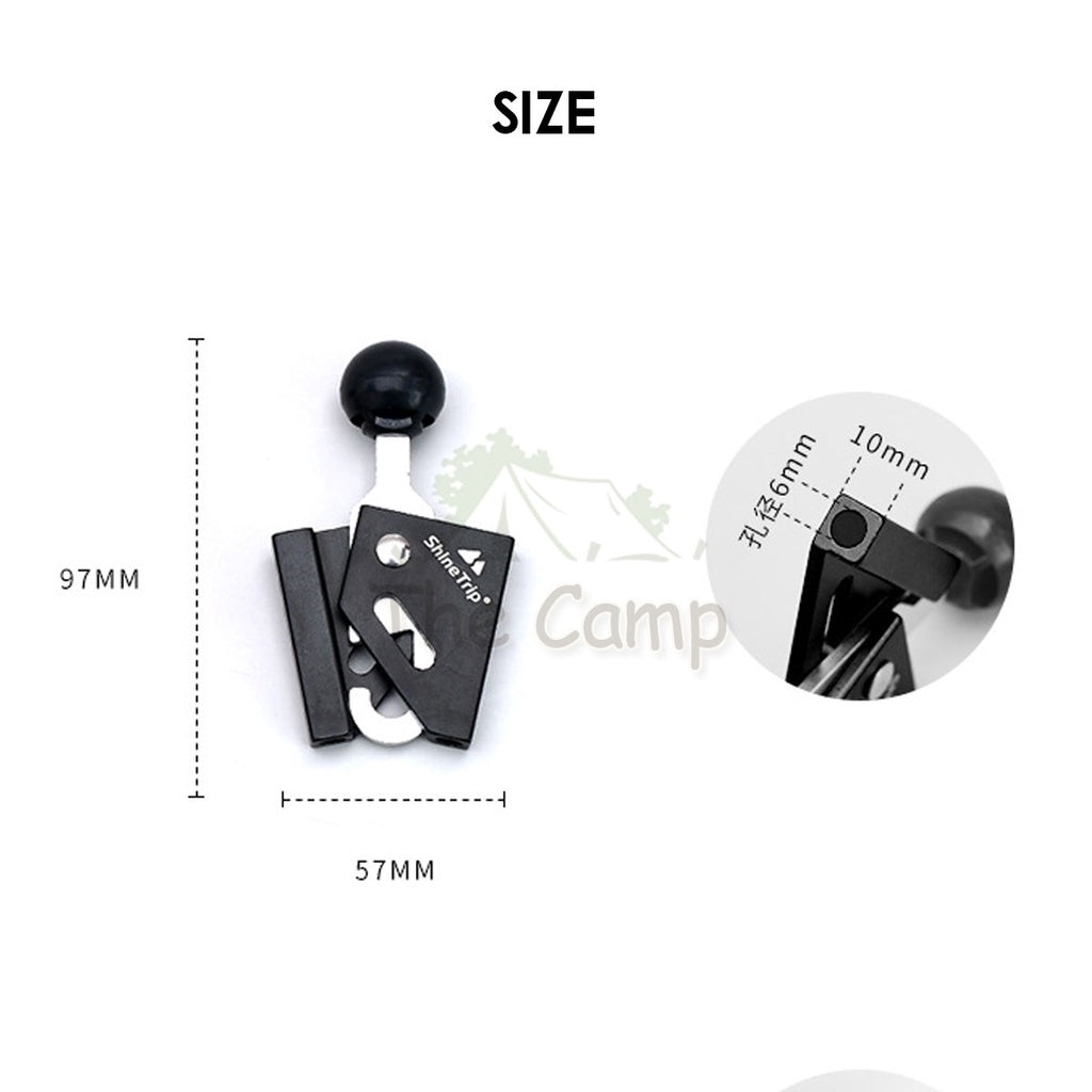 ShineTrip Pole Adapter Adaptor For Vidalido MX Pro / MS Teepee Pyramid Tent Accesories