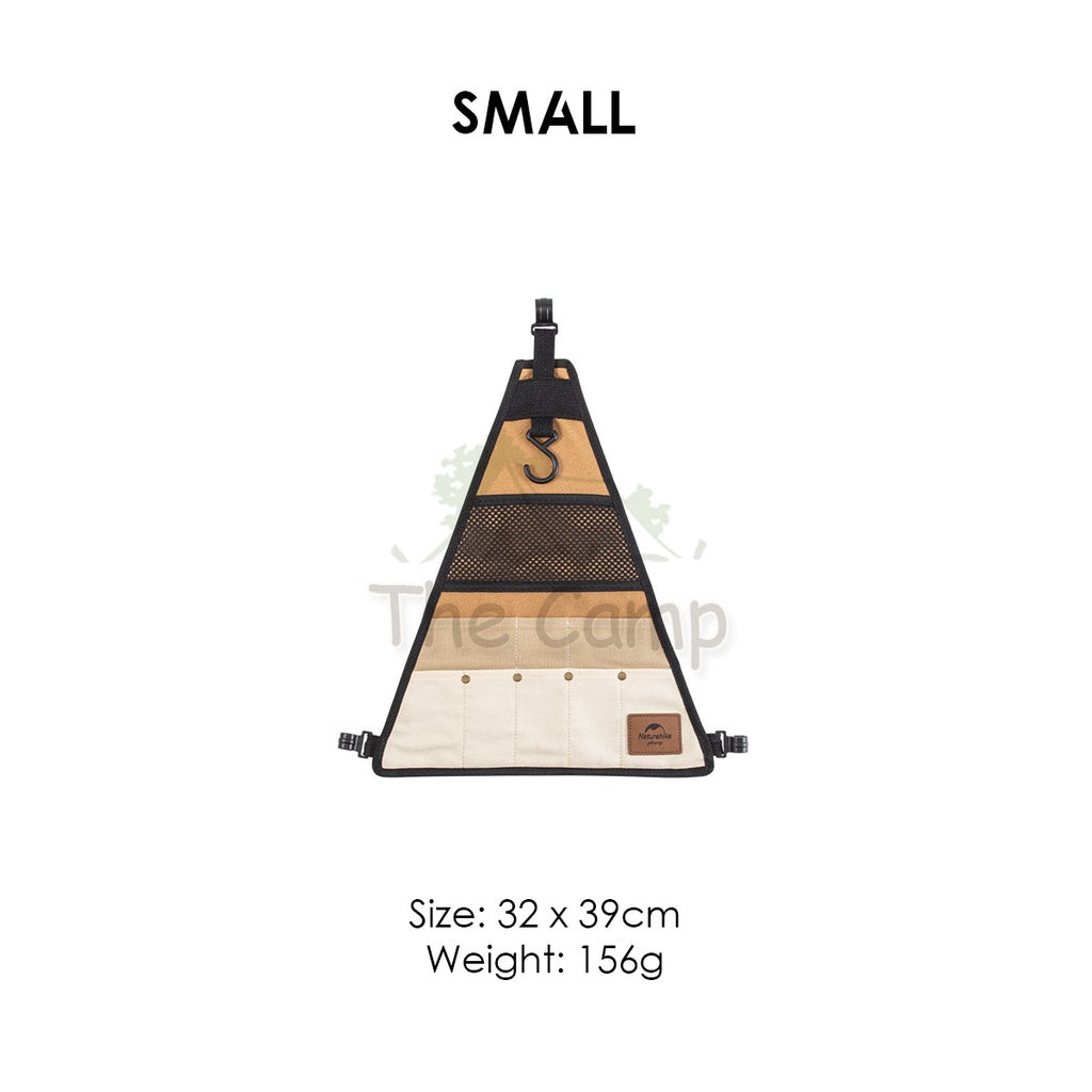 Naturehike Triangle Rack Side Bag Hanging Storage Camping Picnic Tripod Outdoor Cutlery Organizer Peg Flysheet Nail Rope