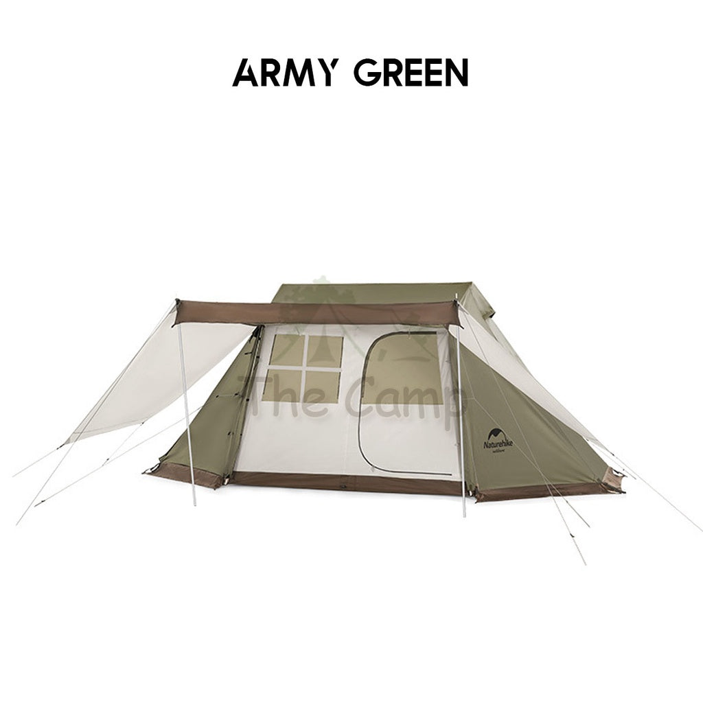 Naturehike Village 5 Upgraded Version Snow Skirt Automatic Camping Tent Large Chair Flysheet Table Tarp Peg Nail Pole