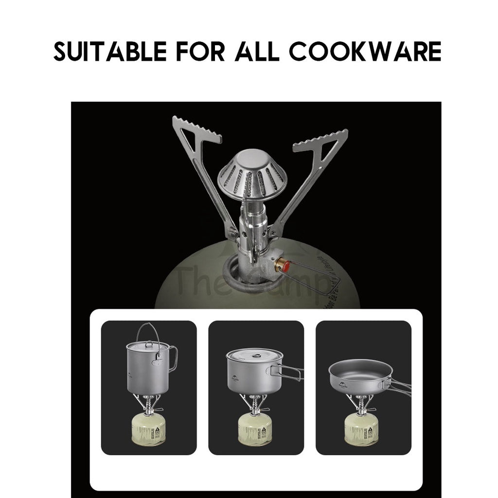 Naturehike Ultralight Mini Foldable Stove Head Portable Outdoor All In One Gas Stove Burner Camping Cooking