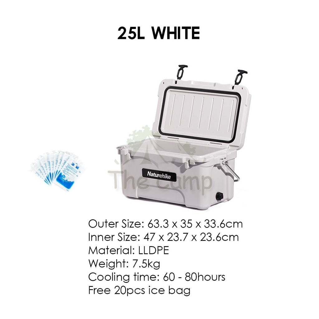 Naturehike Portable Extreme Cooler Box Ice Box Camping Outdoor Picnic Refrigerator Storage Box 25L 50L Freezer