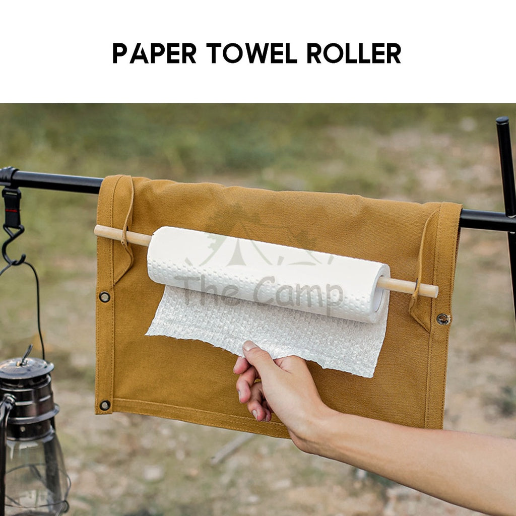 Multipurpose Camping Utensil Storage Bag Tissue Bag Outdoor Multipurpose Canvas