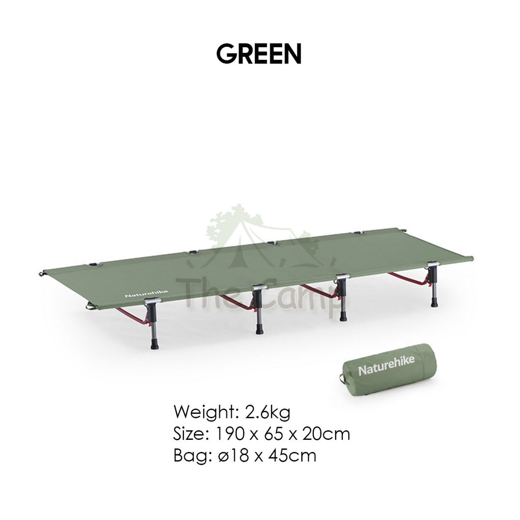 Naturehike Camping Cot Ultralight Foldable Sleeping Mat Outdoor Bed Mattress Tent Flysheet Peg Nail Table DY Chair Pole