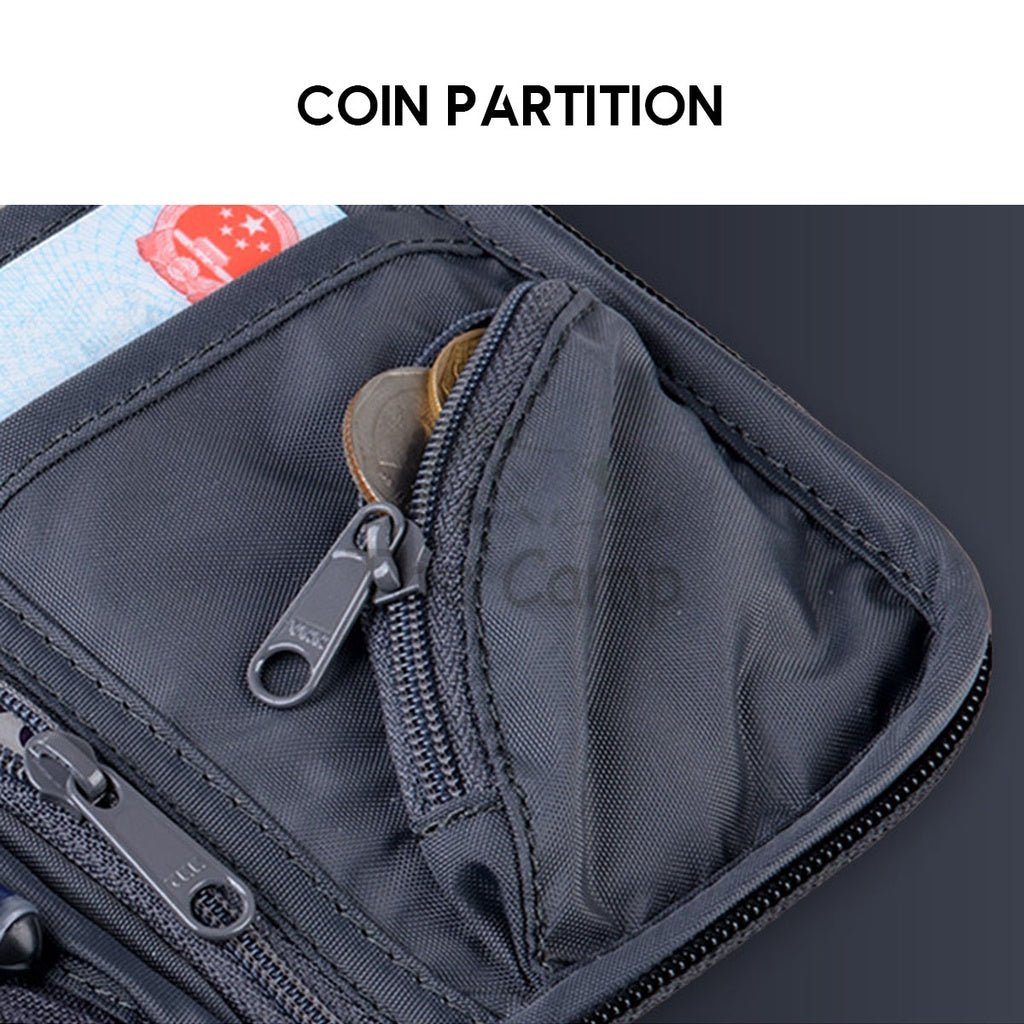 Naturehike Waterproof Travel Wallet Waterproof Passport Holder Coin Bag Purse Camping Tent Nail Peg Rope Table Chair