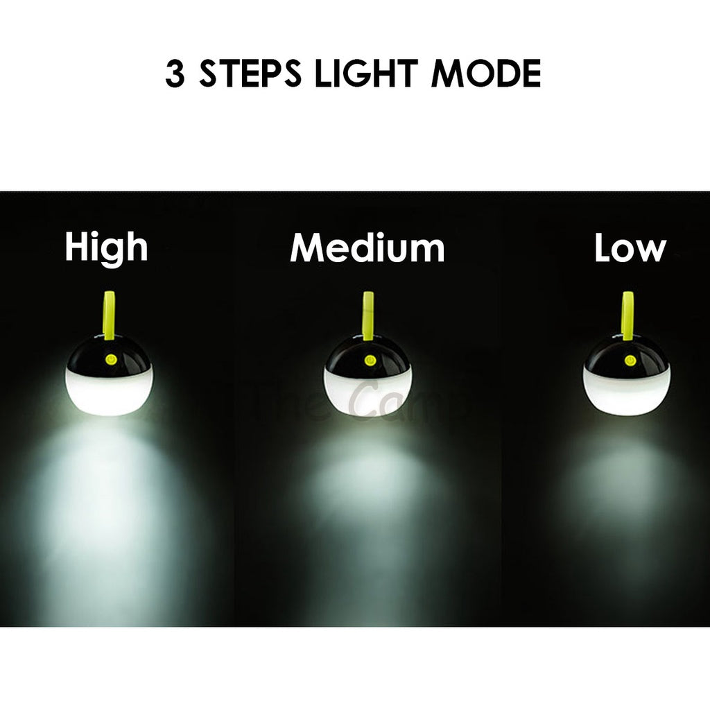Mobi Garden Mini Hanging LED Light Waterproof IPX6 Table Lamp Camping Lantern Outdoor USB Hiking Fishing