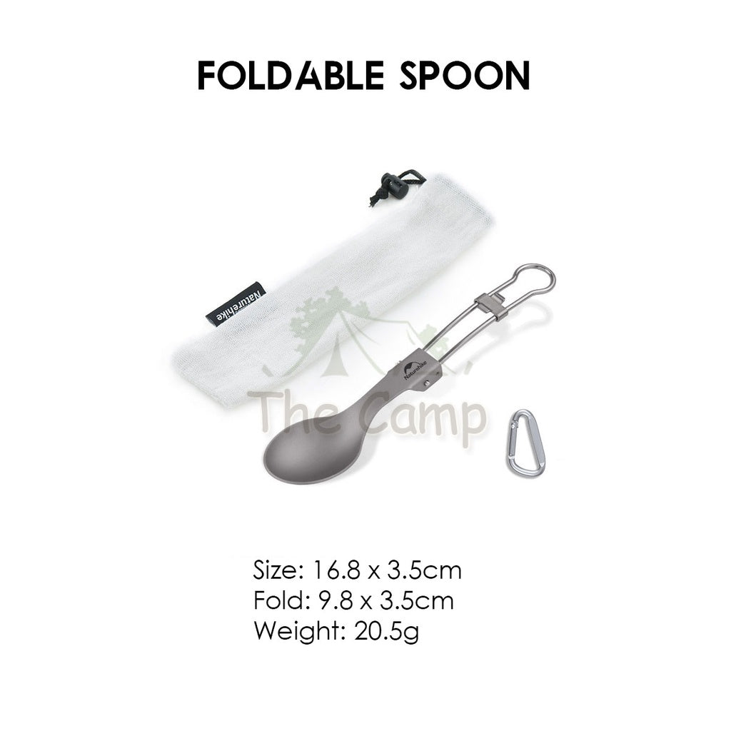 Naturehike Titanium Series Product Cup Bowl Cutlery Set Spork Fork Spoon Knife Cookware Utensil Camping Mobi Garden