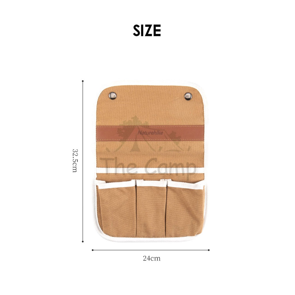 Naturehike Kermit Chair Side Storage Bag Pouch Camping Portable Accessories Armchair Pocket Canvas Hanging Bag