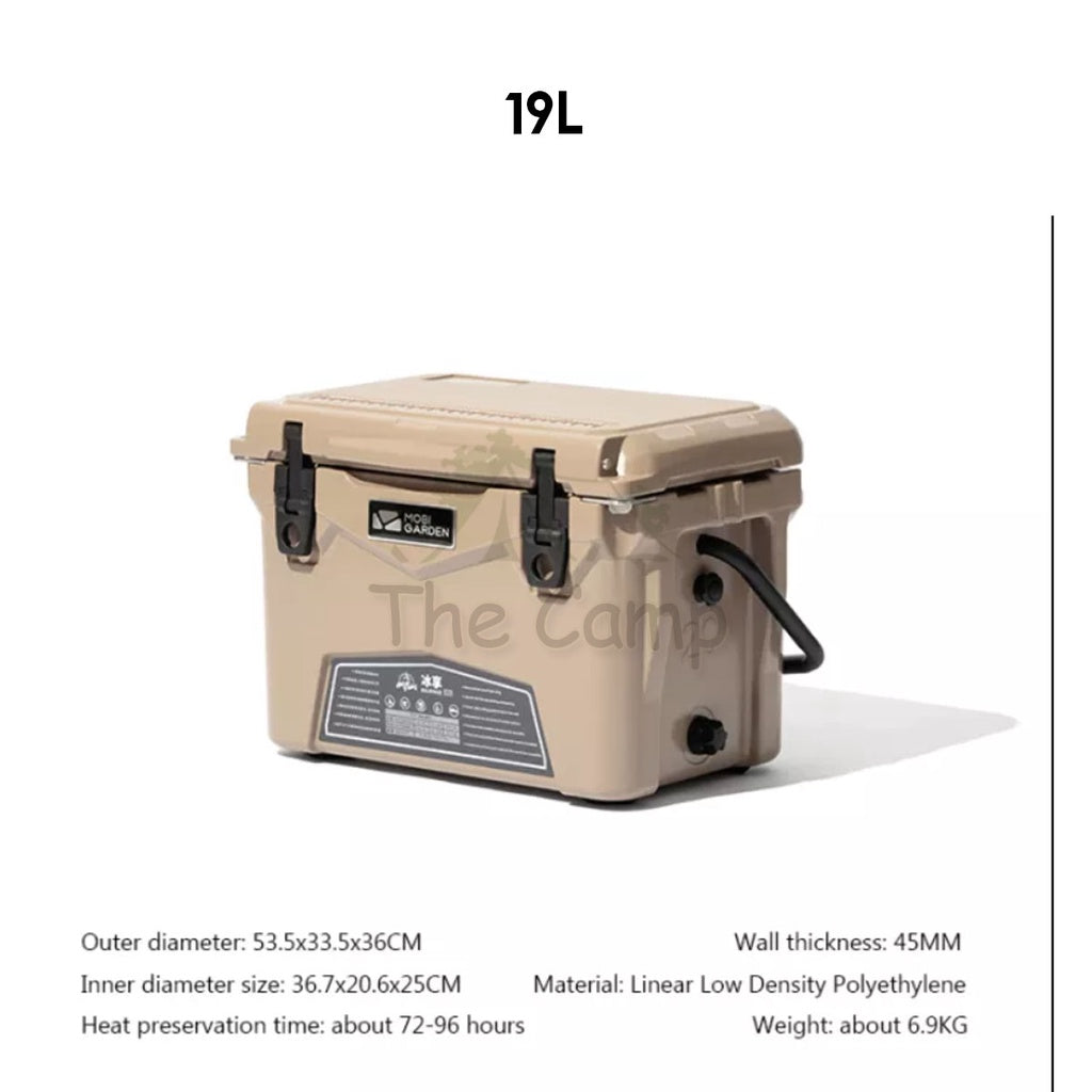 Mobi Garden Portable Extreme Cooler Box Ice Box Camping Outdoor Picnic Refrigerator Storage Box 19L 43L Freezer