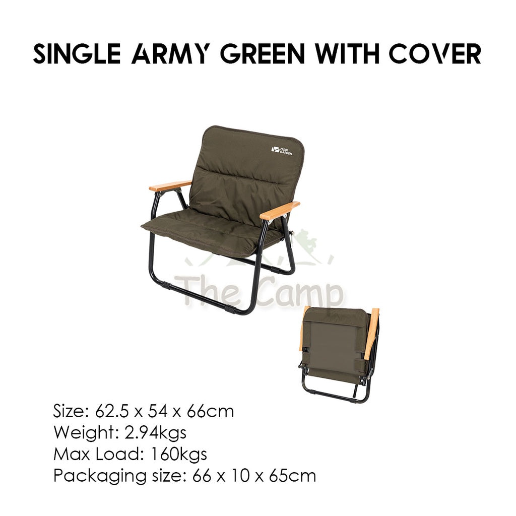 Mobi Garden Foldable Single Chair Camping With Cover Hiking Tent Nail Peg Flysheet Table Rope Pole Bed Naturehike