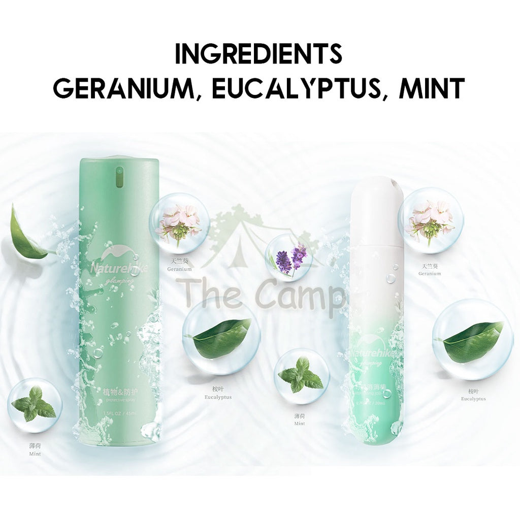 Naturehike Mosquito Repellent Spray & Roll On Anti Itchy Soothing Stick Repeller Camping Hiking Picnic