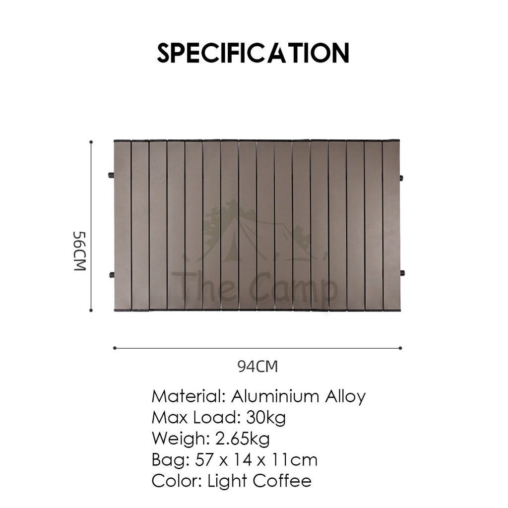 Universal Aluminium Alloy Wagon Table Top for Naturehike Mobi Garden Trolley Camping