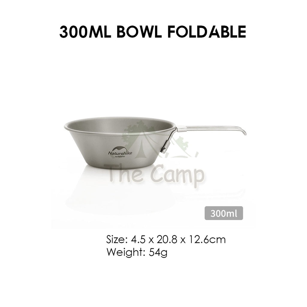 Naturehike Titanium Series Product Cup Bowl Cutlery Set Spork Fork Spoon Knife Cookware Utensil Camping Mobi Garden