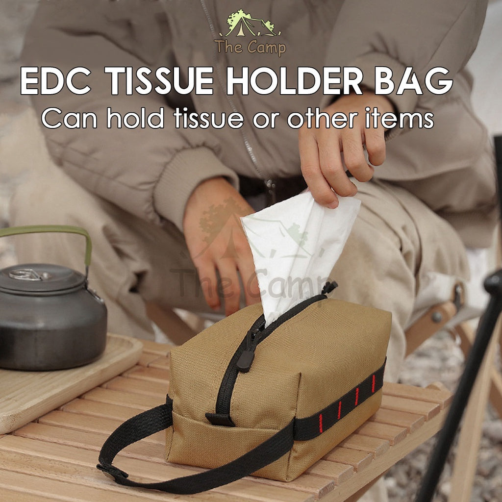 EDC Tissue Multipurpose Bag Camping Storage Equipment Compact Outdoor