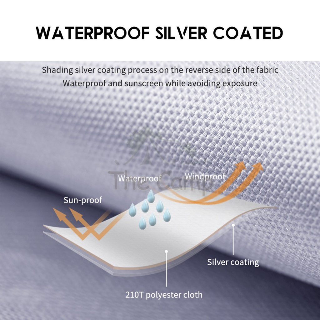 Naturehike Outdoor Camping Changing Shower Tent Travel Bathroom Portable Toilet Waterproof Flysheet Tarp Peg Rope Nail
