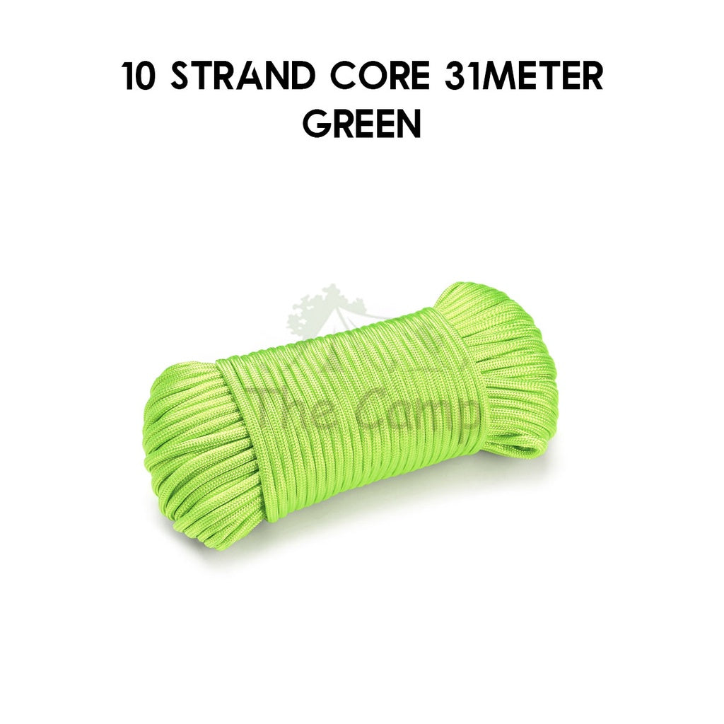 9 / 10 Strand Core 4mm 31m 100m Paracord Rope Parachute Cord Military Standard Lanyard Flysheet Tarp Tent Camping Survi