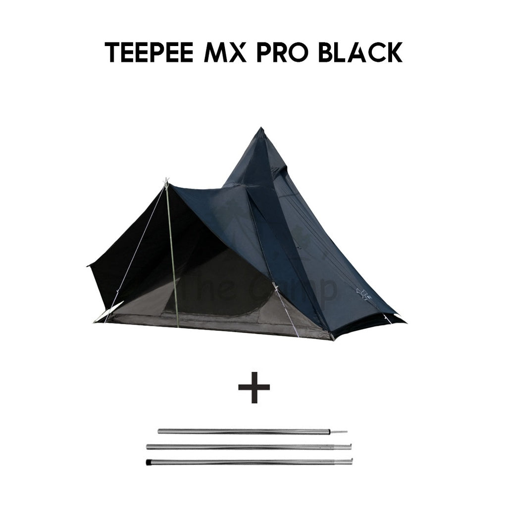 Vidalido Camping Teepee Tent MS MX Pro Large Space 2 3 4 People Quick Fast Silver Coated Rainproof Camp UPF50+