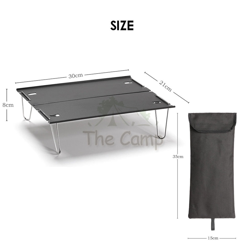 Camping Foldable Aluminium Table Portable Mini Small Coffee Table
