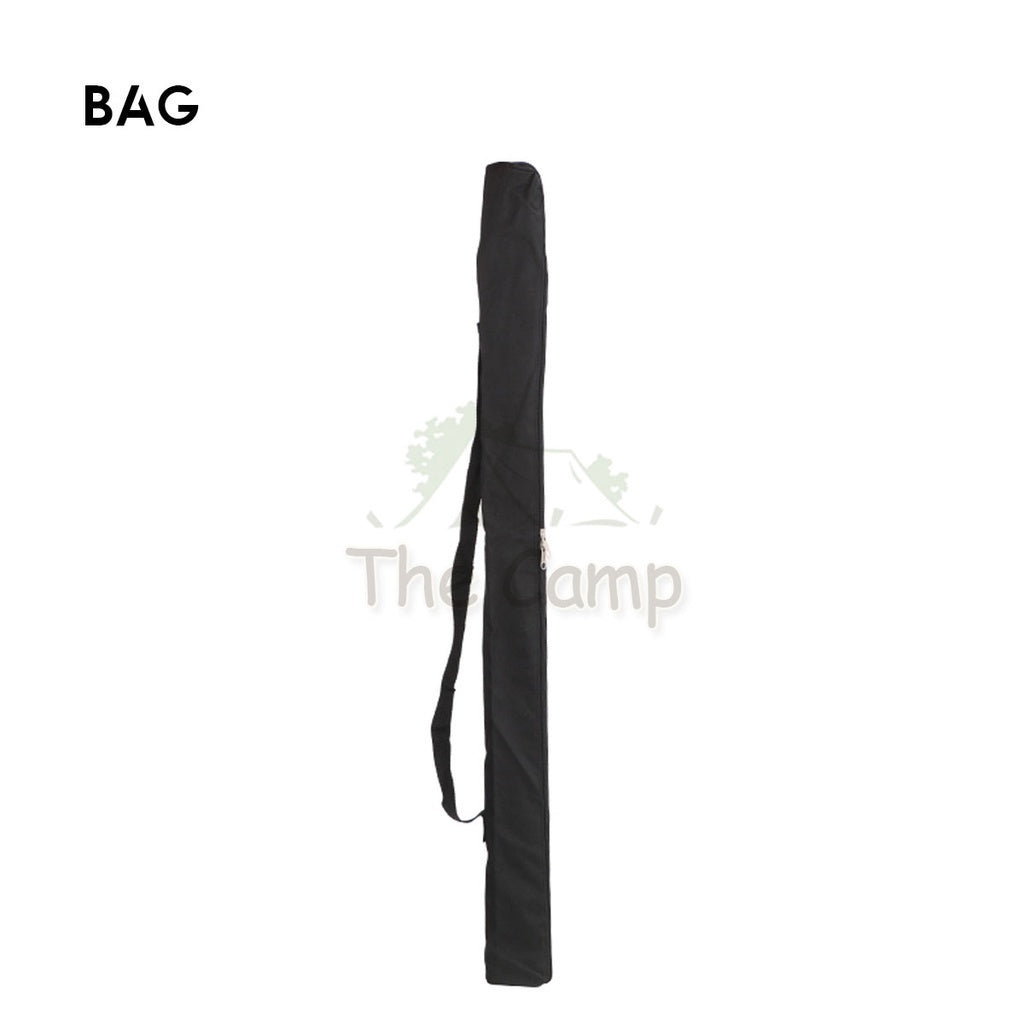 Telescopic Adjustable Flysheet Pole 2.4meter Camping Aluminium Alloy Lightweight Tent Stand Bag Nail Peg CLS