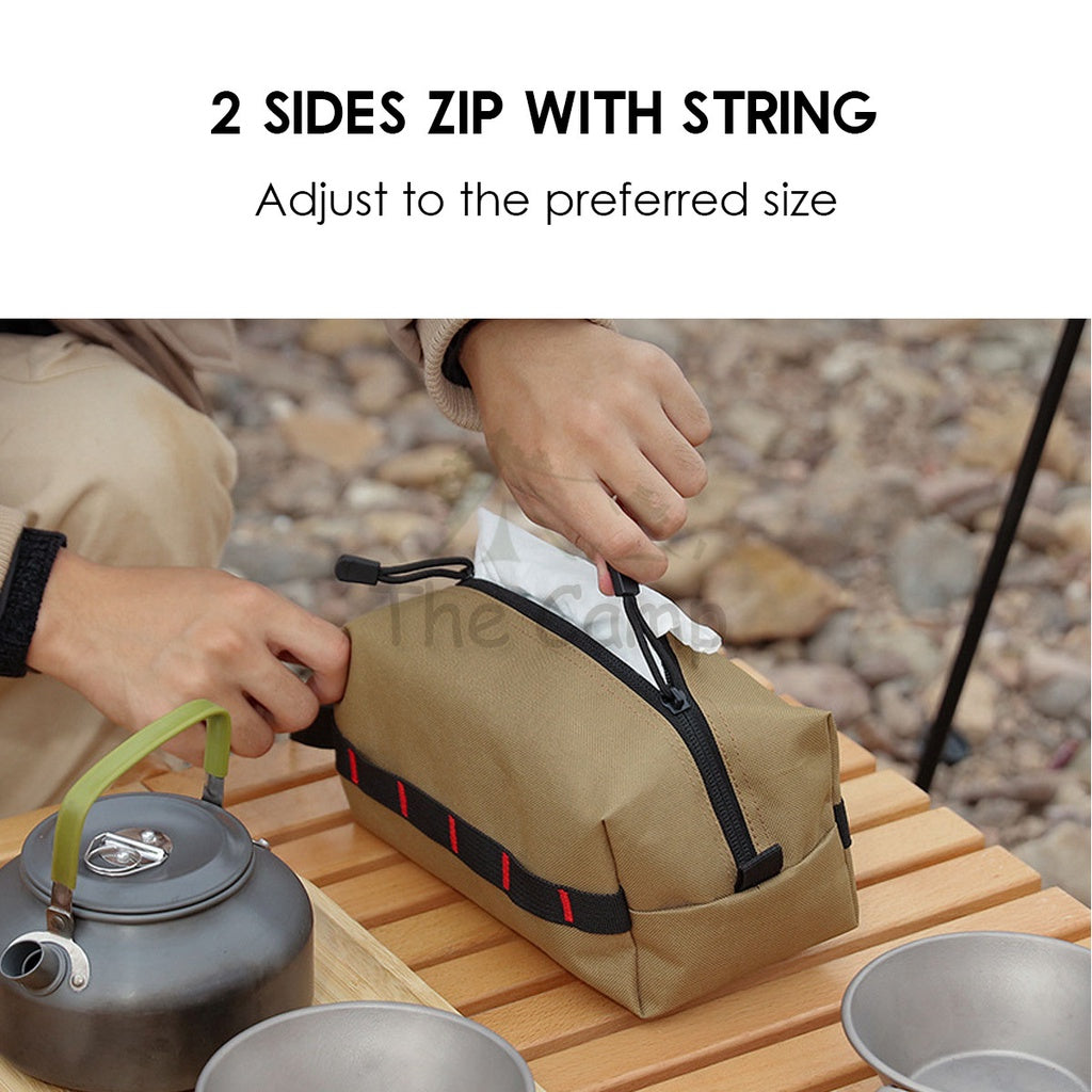 EDC Tissue Multipurpose Bag Camping Storage Equipment Compact Outdoor