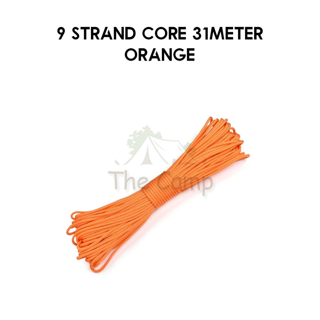 9 / 10 Strand Core 4mm 31m 100m Paracord Rope Parachute Cord Military Standard Lanyard Flysheet Tarp Tent Camping Survi