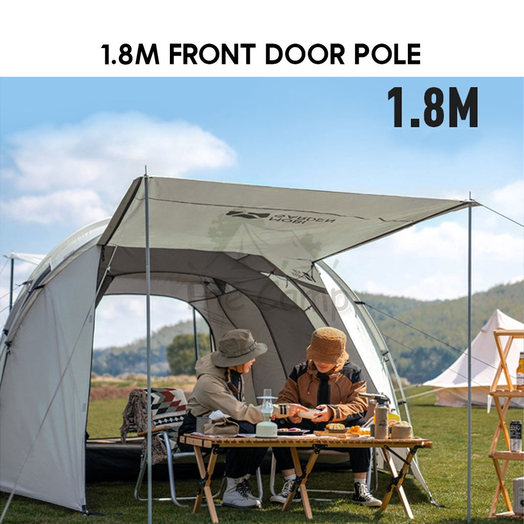 Mobi Garden Back Room Tent 1 Hall 1 Room Large Space 4 5 6 People Quick Fast Rainproof Outdoor Camping Browns Naturehike