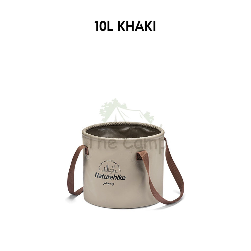 Naturehike Camping Foldable Bucket Portable Waterproof Round 10L 20L Water Transparent Container CNK2350CF010