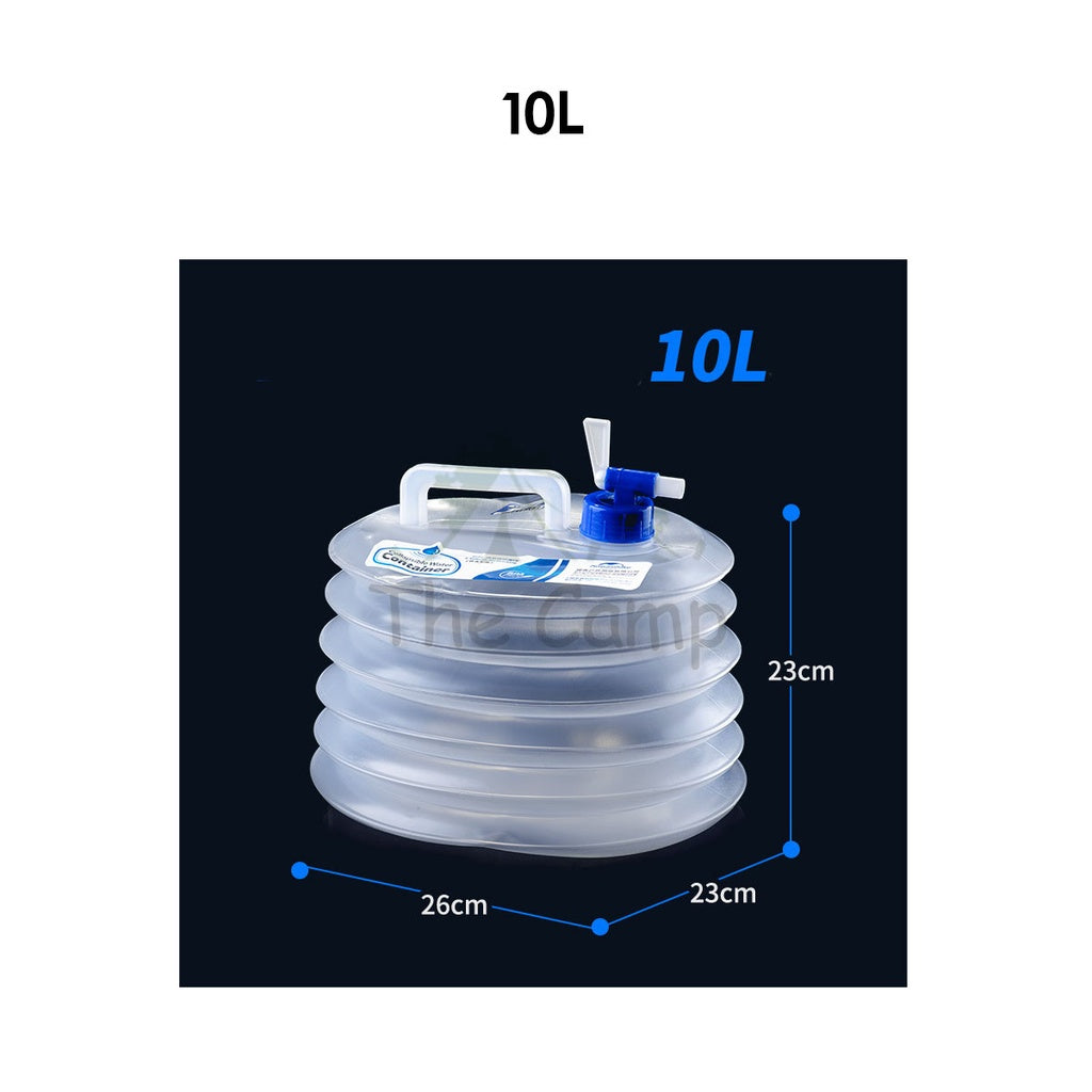 Naturehike Folding Collapsible Water Bucket with Tap Picnic Hiking Camping Container Tent Mobi Garden Travel Fishing