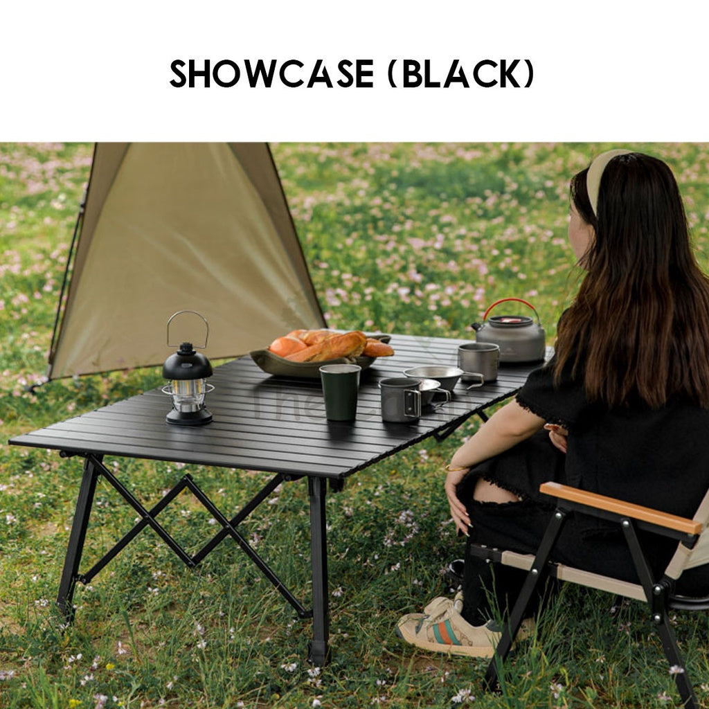 Outdoor Adjustable Height Folding Aluminium Table Portable All Terrain Foldable Camping Picnic Nail Flysheet Tent Peg