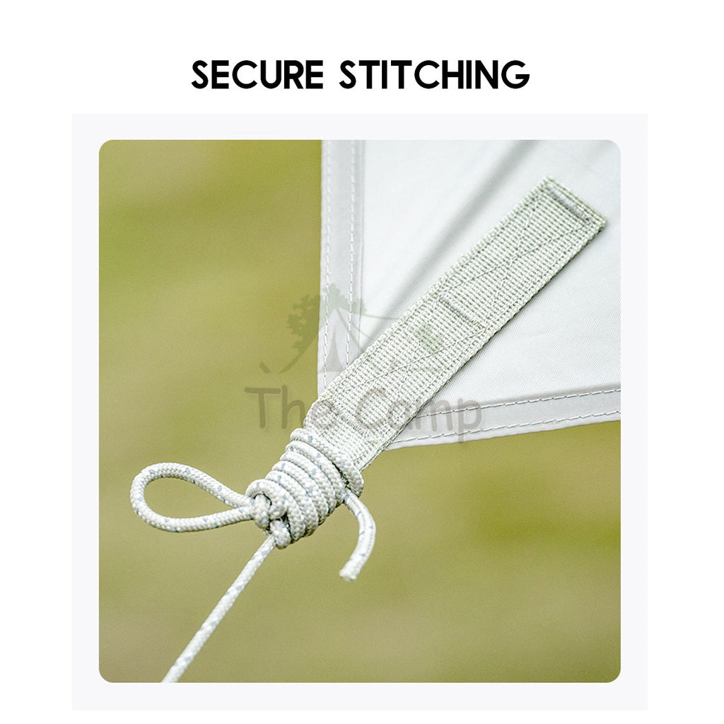 Mobi Garden Era Series Flysheet Tarp Silver Coated UV Block Sunscreen Tent Canopy Outdoor Equipment Family Naturehike