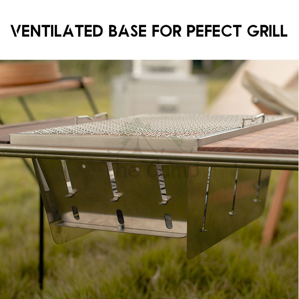 Naturehike Stainless Steel BBQ Grill IGT Module Modular Outdoor Camping Portable Folding Stove Picnic