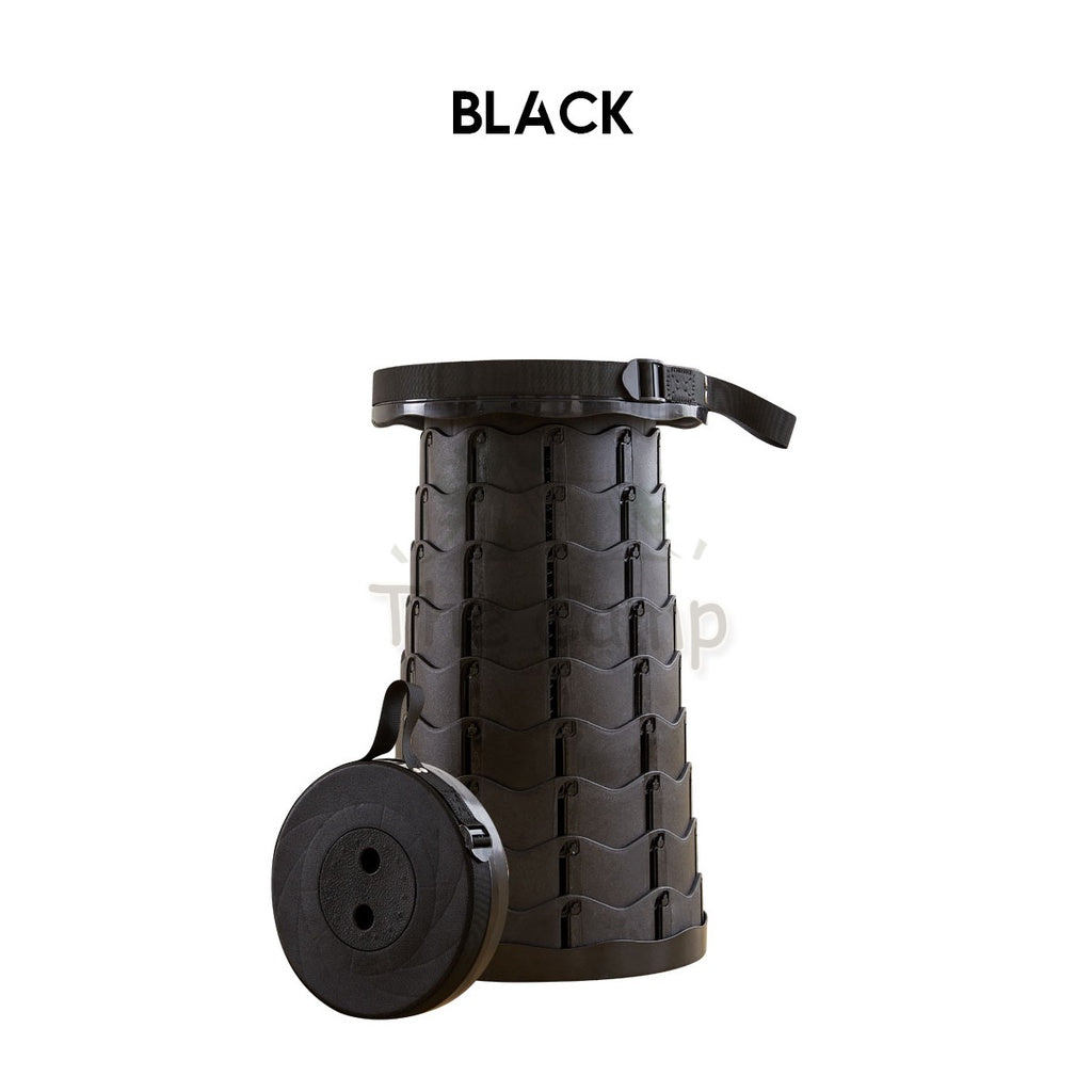 Heavy Duty Telescopic Portable Stool Camping Chair Lightweight Retractable Collapsible Folding Foldable Fishing Outdoor