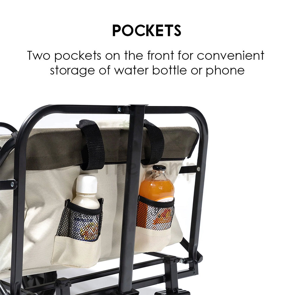 Mobi Garden Camping Portable Trolley Wagon 100L Litre Fast Easy Folding Cart Line Collaboration Outdoor Gear Naturehike