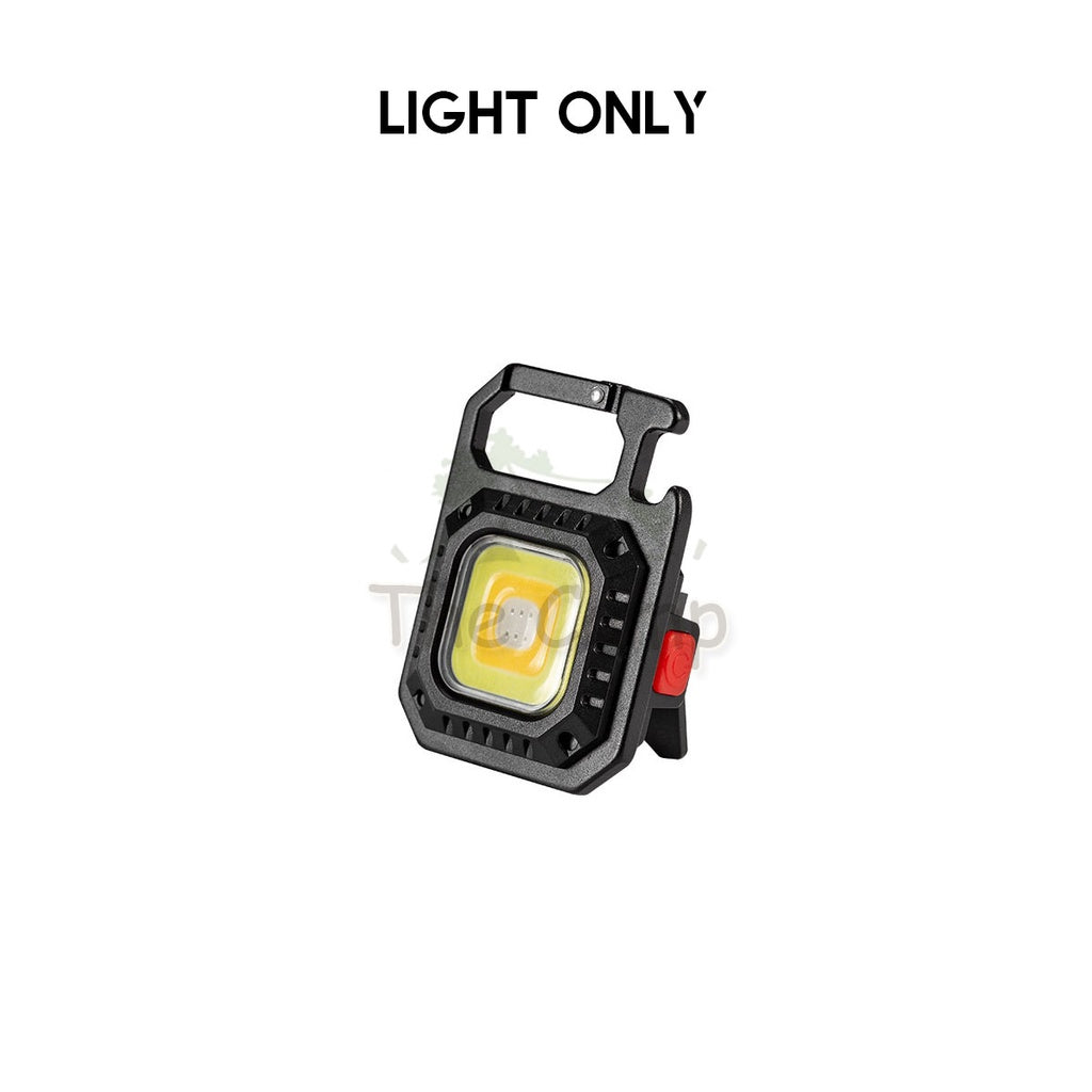 Camping Mini LED Light with Tripod Ultra Bright Keychain Bottle Opener Latern Emergency Portable Tent Pole Flysheet Peg