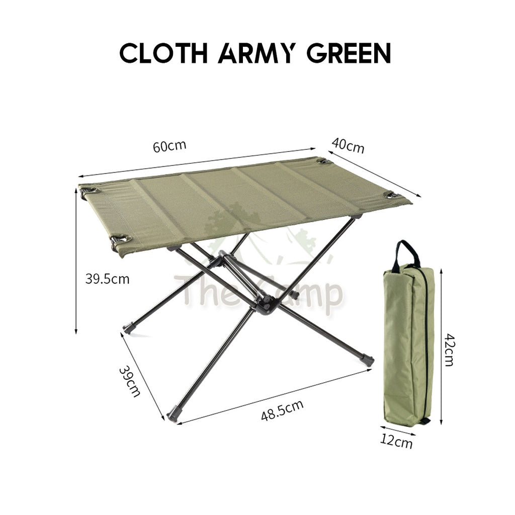Shinetrip Foldable Aluminium / Cloth Camping Adjustable Height Table Canvas Rack Folding Compact Tent Chair Flysheet
