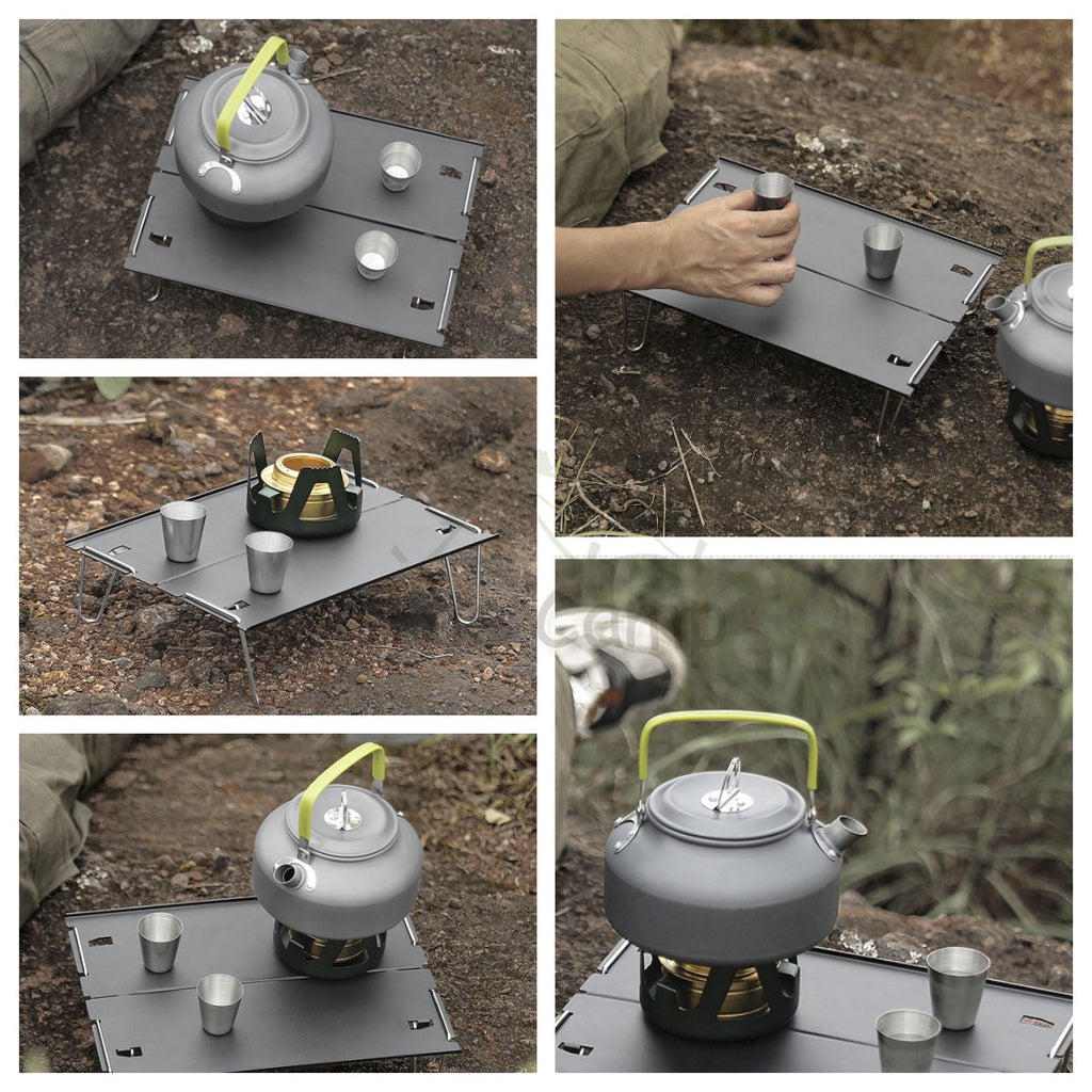 Camping Foldable Aluminium Table Portable Mini Small Coffee Table