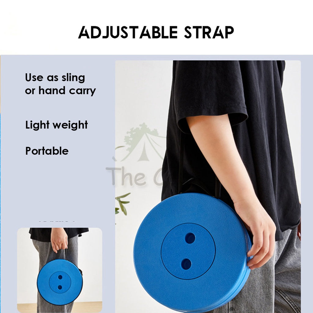 Heavy Duty Telescopic Portable Stool Camping Chair Lightweight Retractable Collapsible Folding Foldable Fishing Outdoor