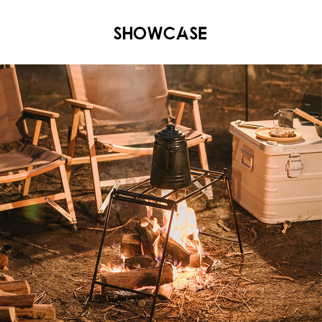 Naturehike Foldable Fire Rack Portable BBQ Cooking Firewood Grill Stove Camping Tent Chair Nail Peg Rope Flysheet Table