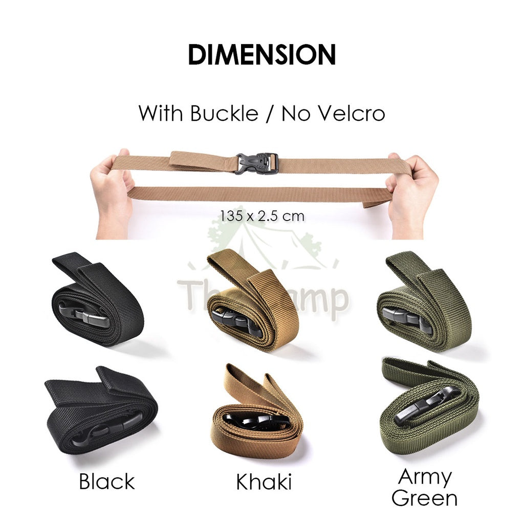 Multipurpose Velcro Belt Buckle Storage Strap Strong Grip Outdoor Camping Hiking Straps Tie