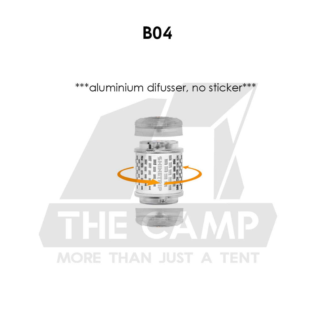 Shinetrip 19 Tornado Light Rotating Lamp Outdoor Camping Tactical Style Free Sticker Tripod Magnet Hanging Lanyard Strap