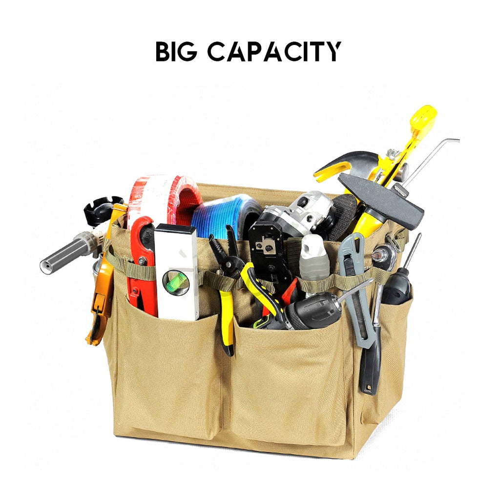 Outdoor Camping Storage Bag Big Capacity Heavy Duty Standable Reinforced Oxford Cloth Hiking Travelling Fishing