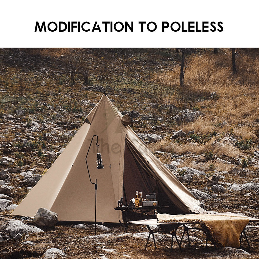 ShineTrip Pole Adapter Adaptor For Vidalido MX Pro / MS Teepee Pyramid Tent Accesories